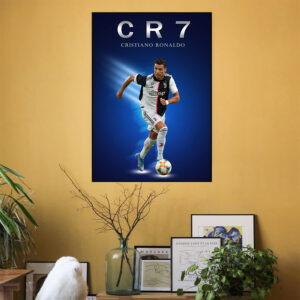 Tranh treo tường CR7 – Juve 2 [Canvas] – Poster cầu thủ 50×70